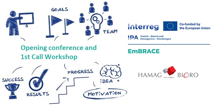FIND OUT MORE ON EmBRACE PROJECT AND 1ST CALL FOR EmBRACE PROPOSALS AT THE OPENING CONFERENCE AND WORKSHOPS – REGISTER ON TIME